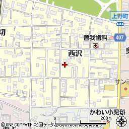 愛知県豊橋市高師町西沢67-1周辺の地図