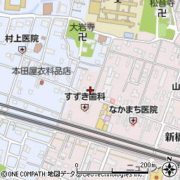 福井理容館周辺の地図