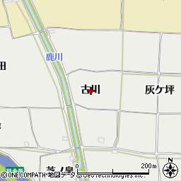 京都府木津川市市坂古川周辺の地図