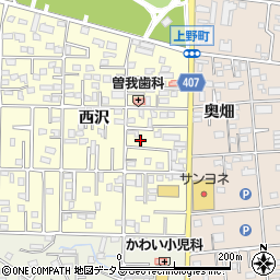 愛知県豊橋市高師町西沢73-1周辺の地図