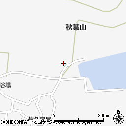 愛知県西尾市一色町佐久島入ケ浦42周辺の地図