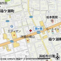 静岡県浜松市中央区篠ケ瀬町1083周辺の地図