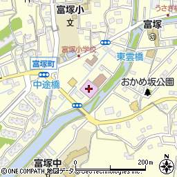 浜松市役所　中区役所協働センター富塚協働センター周辺の地図
