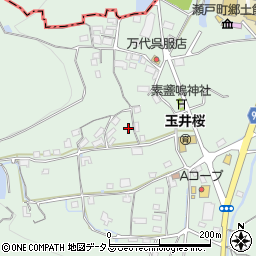岡山県岡山市東区瀬戸町観音寺周辺の地図