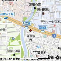 タイムズ尼崎昭和通第５駐車場周辺の地図
