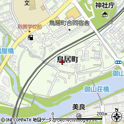 三重県津市鳥居町32周辺の地図
