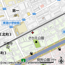 サンクチュアリ深江本町周辺の地図