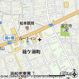 静岡県浜松市中央区篠ケ瀬町1183周辺の地図