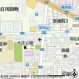 尼崎信用金庫浜田支店周辺の地図