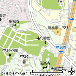 静岡県浜松市中央区中沢町84周辺の地図