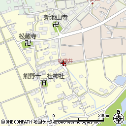静岡県袋井市松袋井626周辺の地図