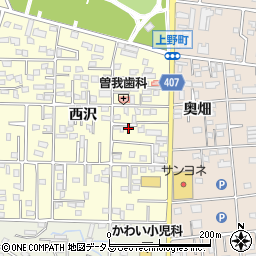 愛知県豊橋市高師町西沢73周辺の地図