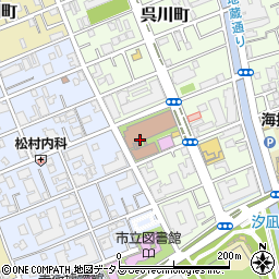 社会福祉法人三田谷治療教育院　阪神南障害者就業・生活支援センター周辺の地図