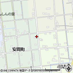 静岡県浜松市中央区安間町175周辺の地図