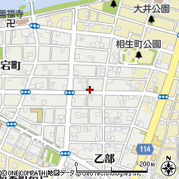 三重県津市相生町382周辺の地図
