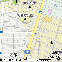 カレーハウスＣｏＣｏ壱番屋津上浜店周辺の地図