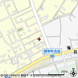 愛知県豊橋市西幸町古並11周辺の地図