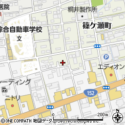 静岡県浜松市中央区篠ケ瀬町1009周辺の地図