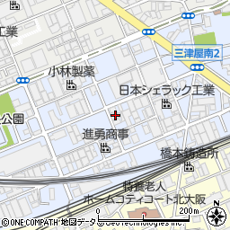 クオーレ神崎川周辺の地図