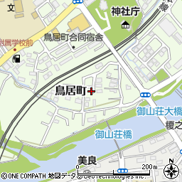 三重県津市鳥居町周辺の地図