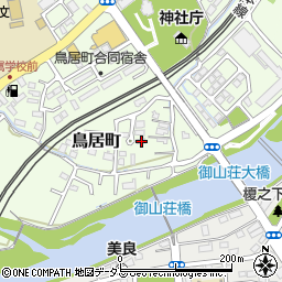 三重県津市鳥居町43-1周辺の地図