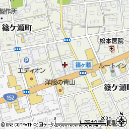 静岡県浜松市中央区篠ケ瀬町1091周辺の地図