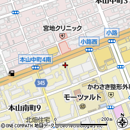 古川小児科周辺の地図