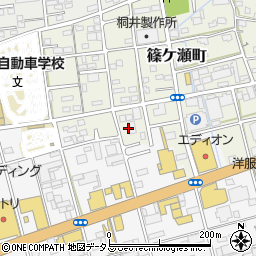 静岡県浜松市中央区篠ケ瀬町1020周辺の地図