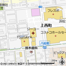 ジーユー浜松プラザ店周辺の地図