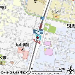 助信駅周辺の地図