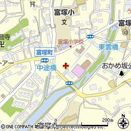 ブックオフ浜松富塚店周辺の地図