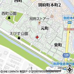 兵庫県加古川市別府町元町156周辺の地図