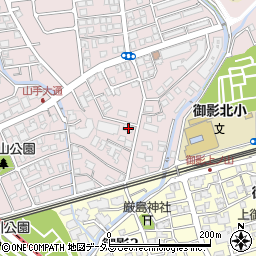 兵庫県神戸市東灘区御影山手2丁目11-28周辺の地図