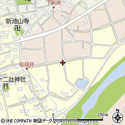 静岡県袋井市松袋井642-3周辺の地図