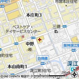 兵庫トヨタ自動車甲南店周辺の地図