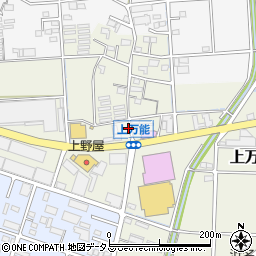 静岡県磐田市上万能489周辺の地図