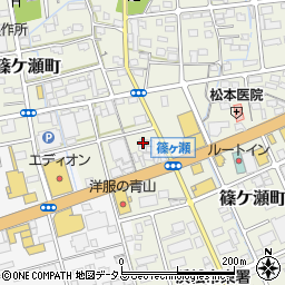 静岡県浜松市中央区篠ケ瀬町1088周辺の地図
