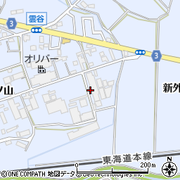 愛知県豊橋市雲谷町上ノ山249周辺の地図