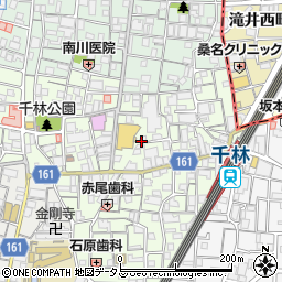 トイレつまり解決・水の生活救急車　大阪市旭区エリア専用ダイヤル周辺の地図
