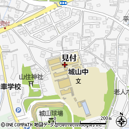 磐田市立城山中学校周辺の地図