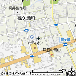 静岡県浜松市中央区篠ケ瀬町1065周辺の地図