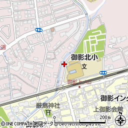 兵庫県神戸市東灘区御影山手1丁目13-7周辺の地図