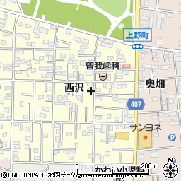 愛知県豊橋市高師町西沢72-3周辺の地図