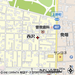 愛知県豊橋市高師町西沢72周辺の地図