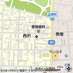 愛知県豊橋市高師町西沢73-16周辺の地図