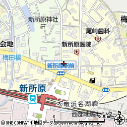 ヨ六新所原製麺所周辺の地図
