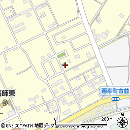 愛知県豊橋市西幸町古並5周辺の地図