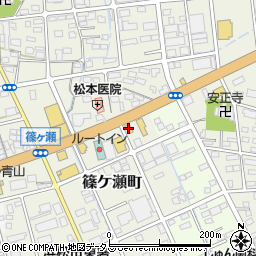 すき家１５２号浜松篠ヶ瀬店周辺の地図