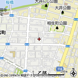 三重県津市相生町361周辺の地図