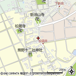 静岡県袋井市松袋井36周辺の地図